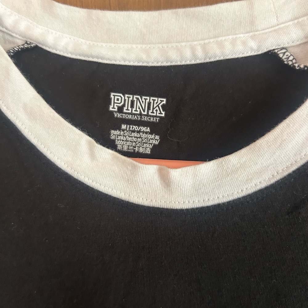 PINK Victoria's Secret Monochrome Crewneck